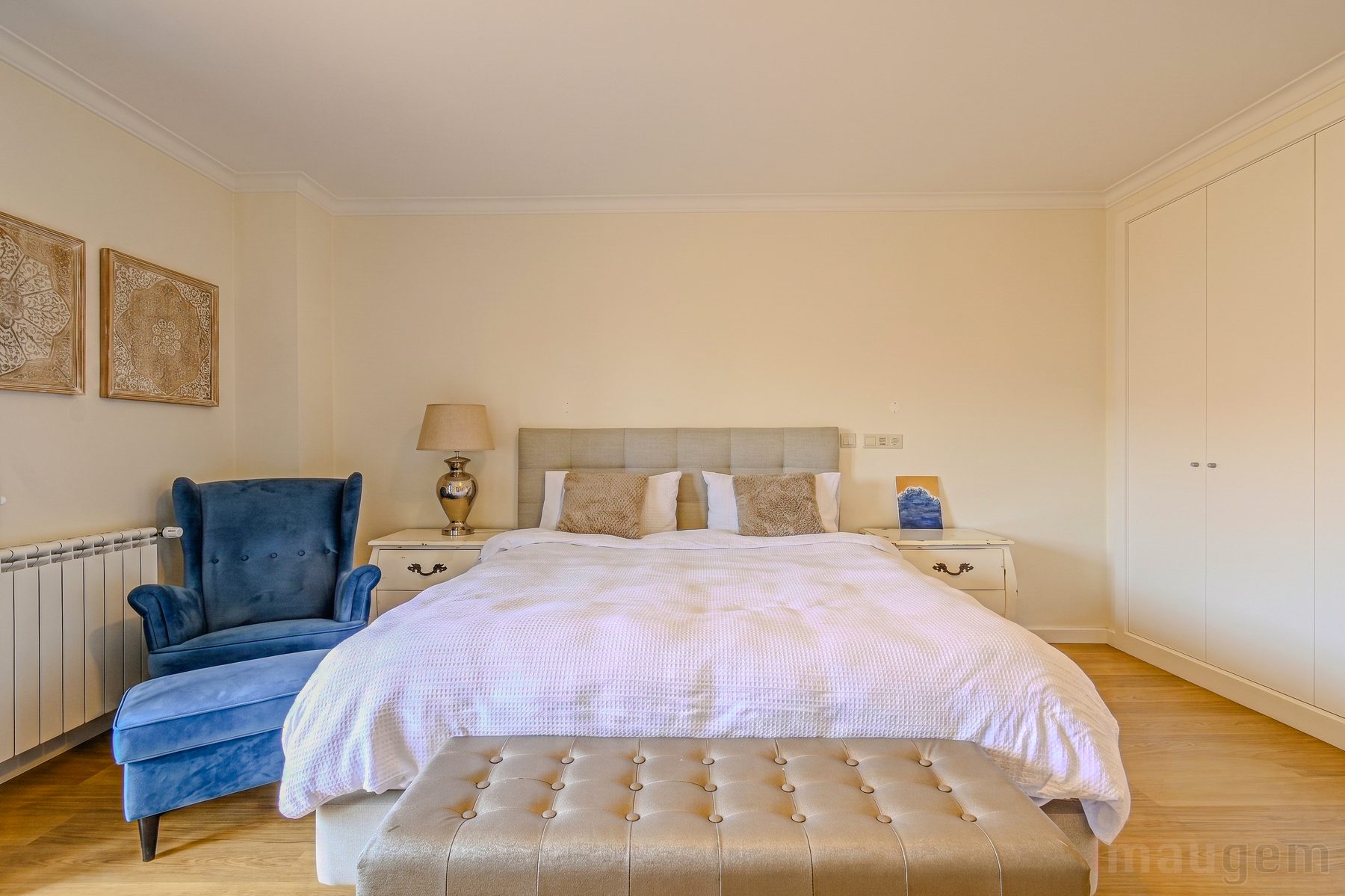 Fotografia imobiliária — quarto com varanda