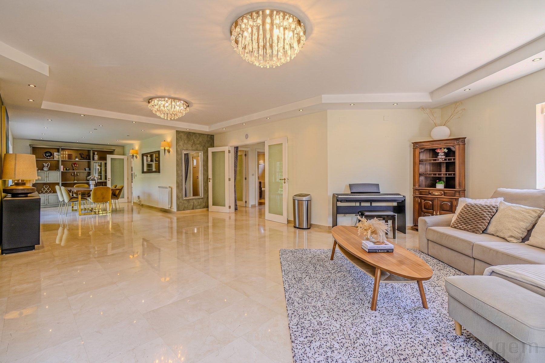 Fotografia imobiliária — sala de jantar