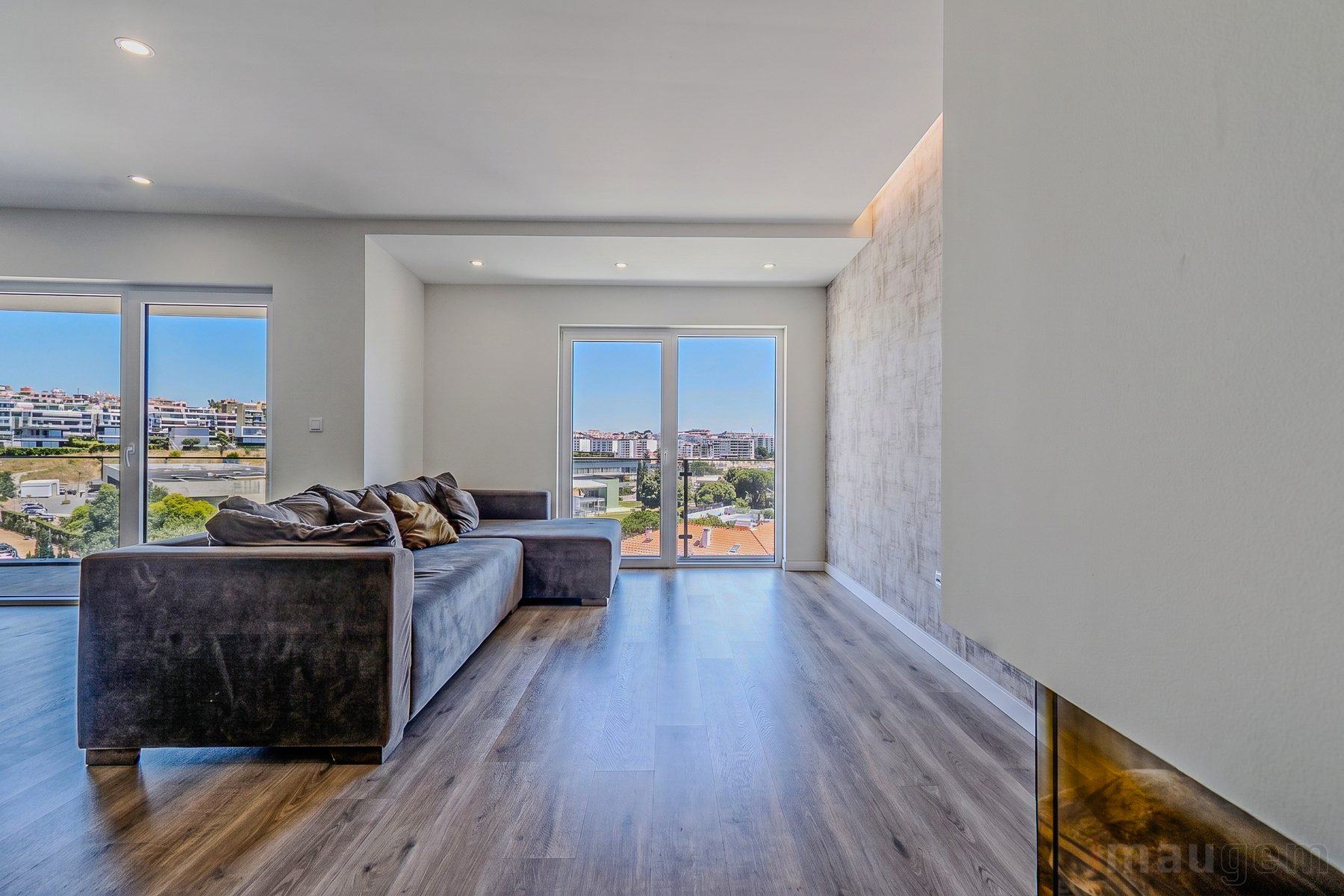 Fotografia imobiliária — sala de estar