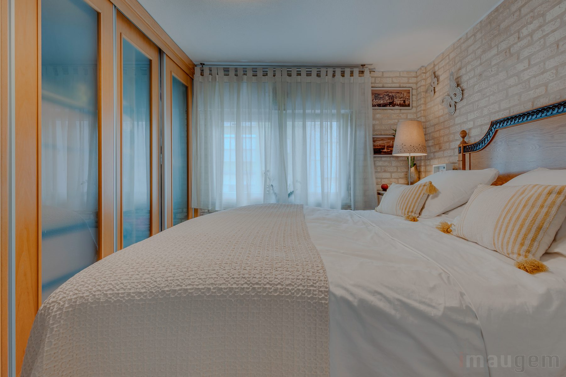 Fotografia imobiliária — quarto de casal