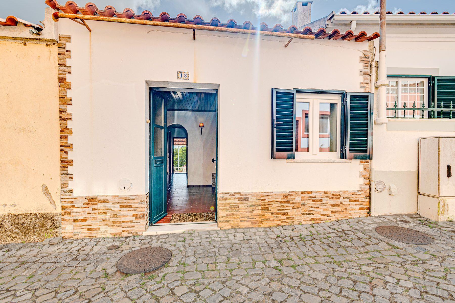 Fotografia imobiliária — entrada da casa